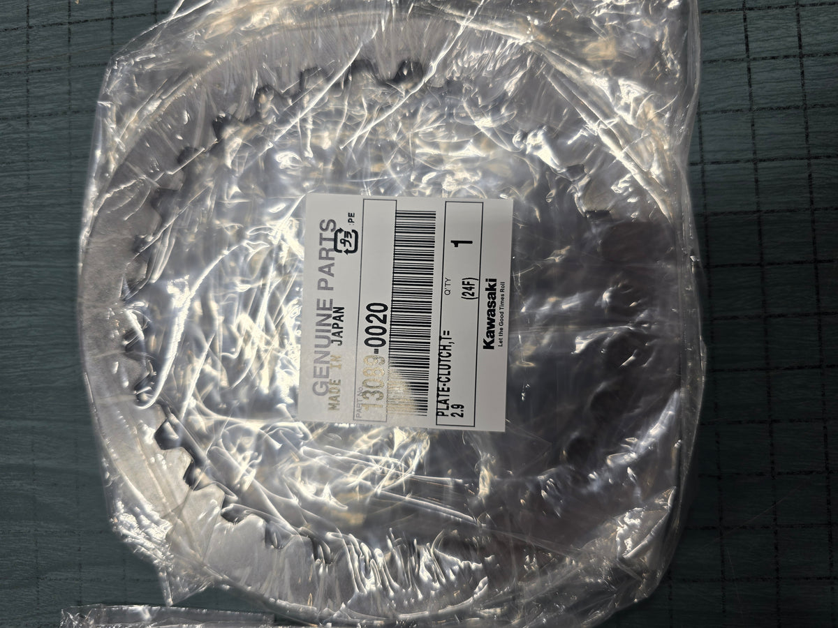 Oem zx14 steel clutch plate – Hard Times Parts