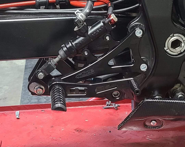 DME Rear Sets With Brake