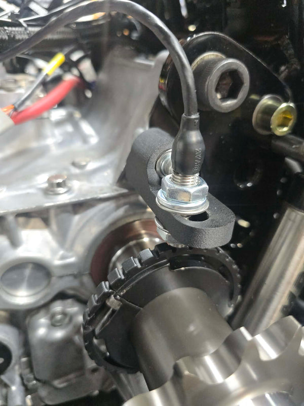 Hayabusa wheel speed sensor mount