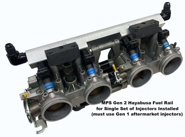 1-1012 08-20 GEN 2 hayabusa single injector fuel rail