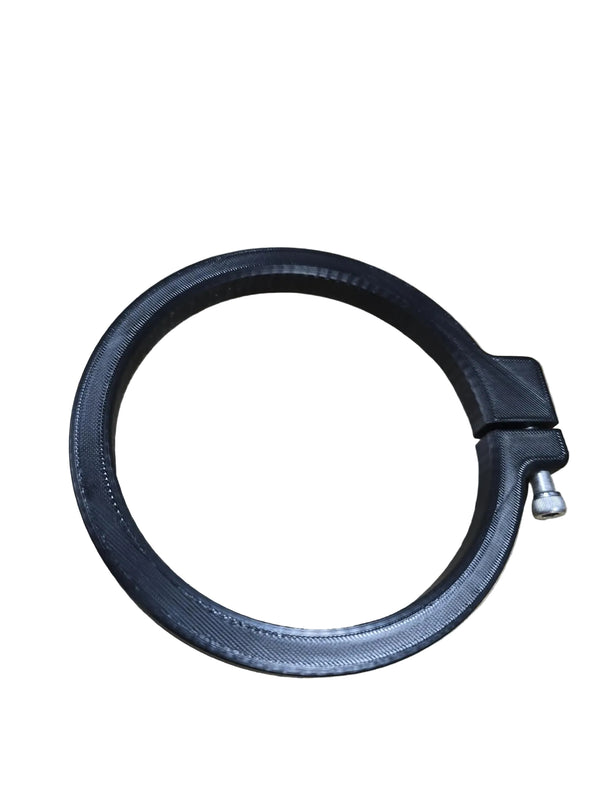 Bottle bracket safety clamp