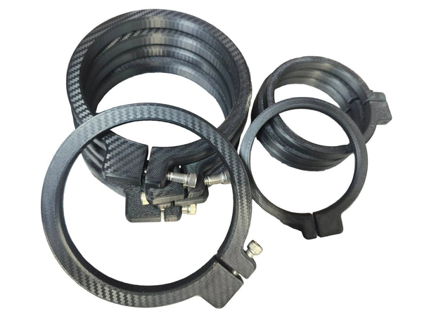 Bottle bracket safety clamp