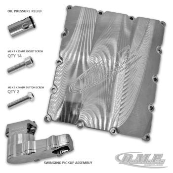 DME racing Suzuki GSXR1000 1″ Billet Oil Pan | 2001-08