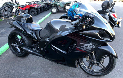 Brocks Penta-Carbon Full System 15" Muffler (Polished) Suzuki Hayabusa (99-20)