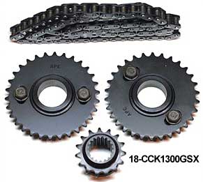Cam Chains and adjustable sprockets