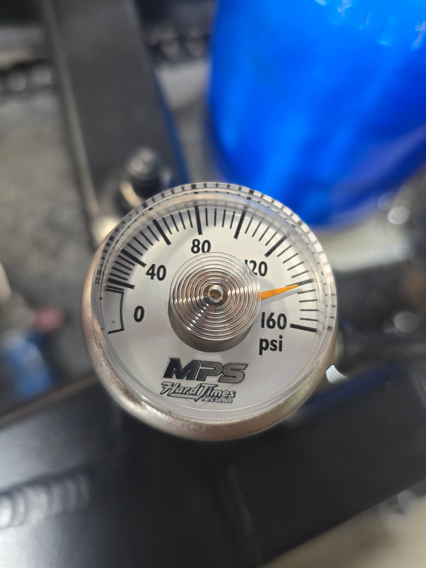 Mps air gauge 0-160psi