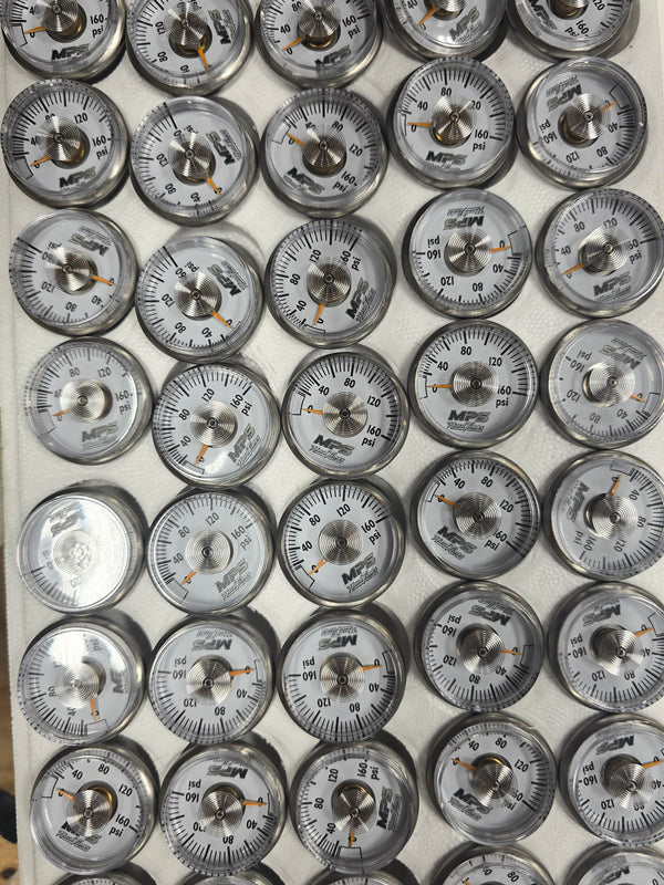 Mps air gauge 0-160psi