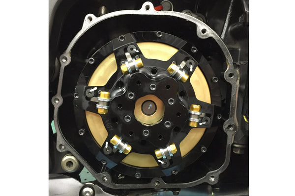 thumbnail interactive-video image 1 of HTTMT See-Through Clutch Cover For Kawasaki ZX14R / ZX14 (2008-2022) & Concours – Right Side 1 of 2
